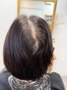 つむじ割れが気になる方へ｜ポイントパーマという方法